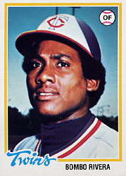 1978 Topps Baseball Cards      657     Bombo Rivera